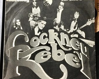 Cockney Rebel de 1974: Hideaway, vinilo, 7", sencillo, 45 RPM