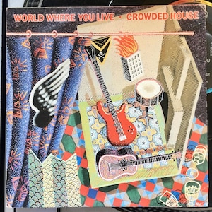 1987 Crowded House - Le monde où vous vivez, Vinyle, 7 pouces, 45 tr/min, Single