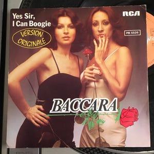 1977 Baccara – Sorry, I&#39;m A Lady, Vinile, 7&quot;, 45 giri, Singolo