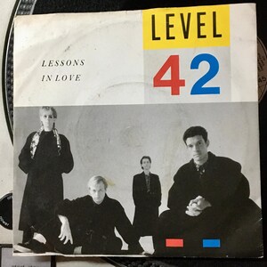 1986 Level 42 - Lessons In Love, Vinile, 7&quot;, 45 giri, Singolo