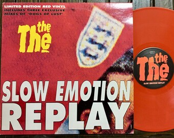 1993 The The - Slow Emotion Replay  Vinyl, 12", Single, Limited Edition, 45 RPM, Red