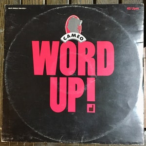 1986 Cameo - Word Up ! Vinile, 12&quot;, 45 giri, Maxi-Singolo