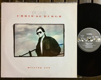 1988 Chris de Burgh – Missing You , Vinyl, 12", 45 RPM