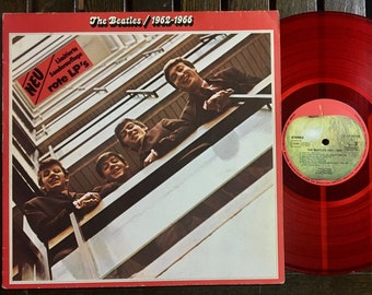 ビートルズ 1962-1966 レッド・ビニール・レコード：限定版 EMI