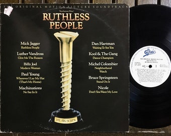 1986 Ruthless People (The Original Motion Picture Soundtrack) Vinyl, LP , RaRe Greek Press