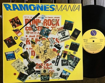 Plaque Metal Vintage Ramones - La Boutique du Vintage