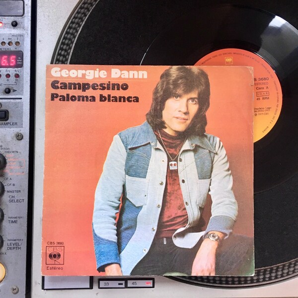 1975 Georgie Dann - Campesino / Paloma Blanca , Vinyle, 7", 45 RPM, Single, Stéréo