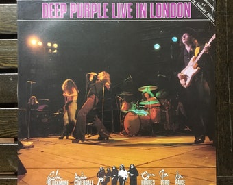 1982 Factory Sealed , Deep Purple – Live In London , Vinilo, LP, Álbum, Estéreo