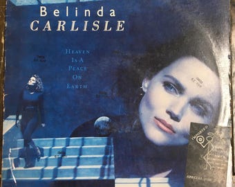 1987 Belinda Carlisle Heaven Is A Place On Earth 12" Vinyl (VG+ Media)