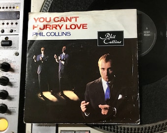 1982 Phil Collins - You Can't Hurry Love ,  Vinyl, 7", 45 RPM, Single