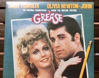 1978 Grease Soundtrack Vinyl LP - Factory Sealed Gatefold Album - Etsy
