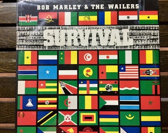 1987 Factory Sealed , Bob Marley & The Wailers – Survival , Vinyl, LP, Album