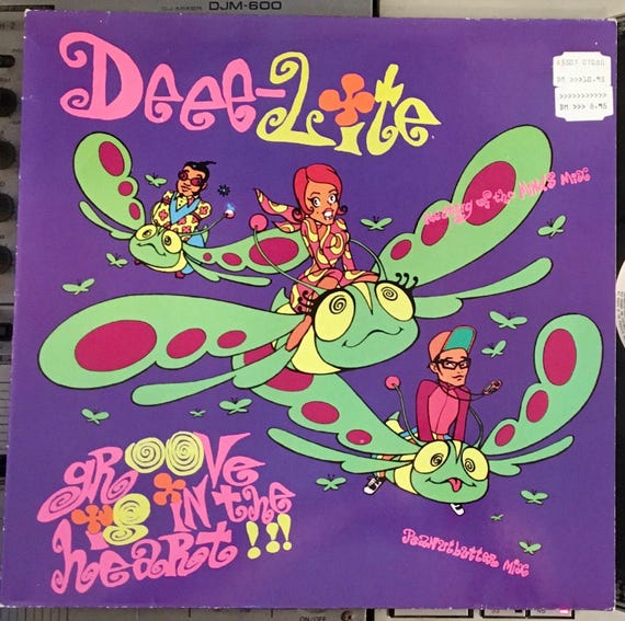 Deee-Lite Groove Is in the Heart 限定版 Deee-Lite: Groove Is In The Heart / What Is Love? (Colored