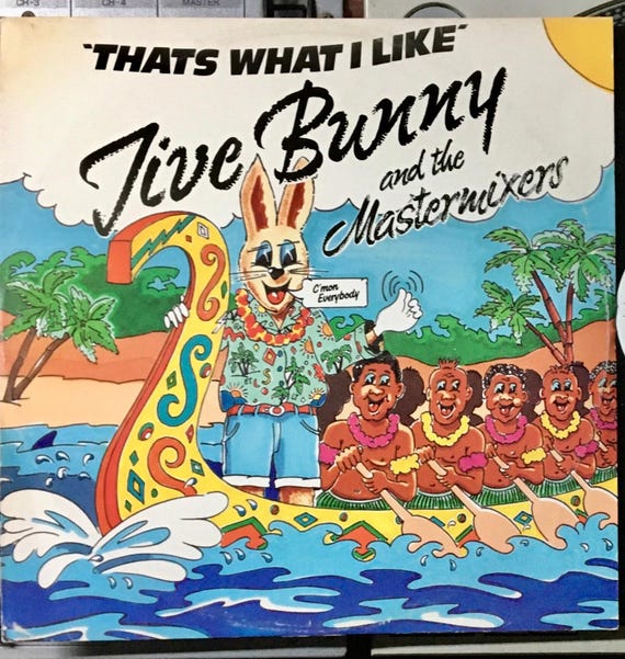 Jive Bunny - That's What I Like - 1989 Vinyl 12