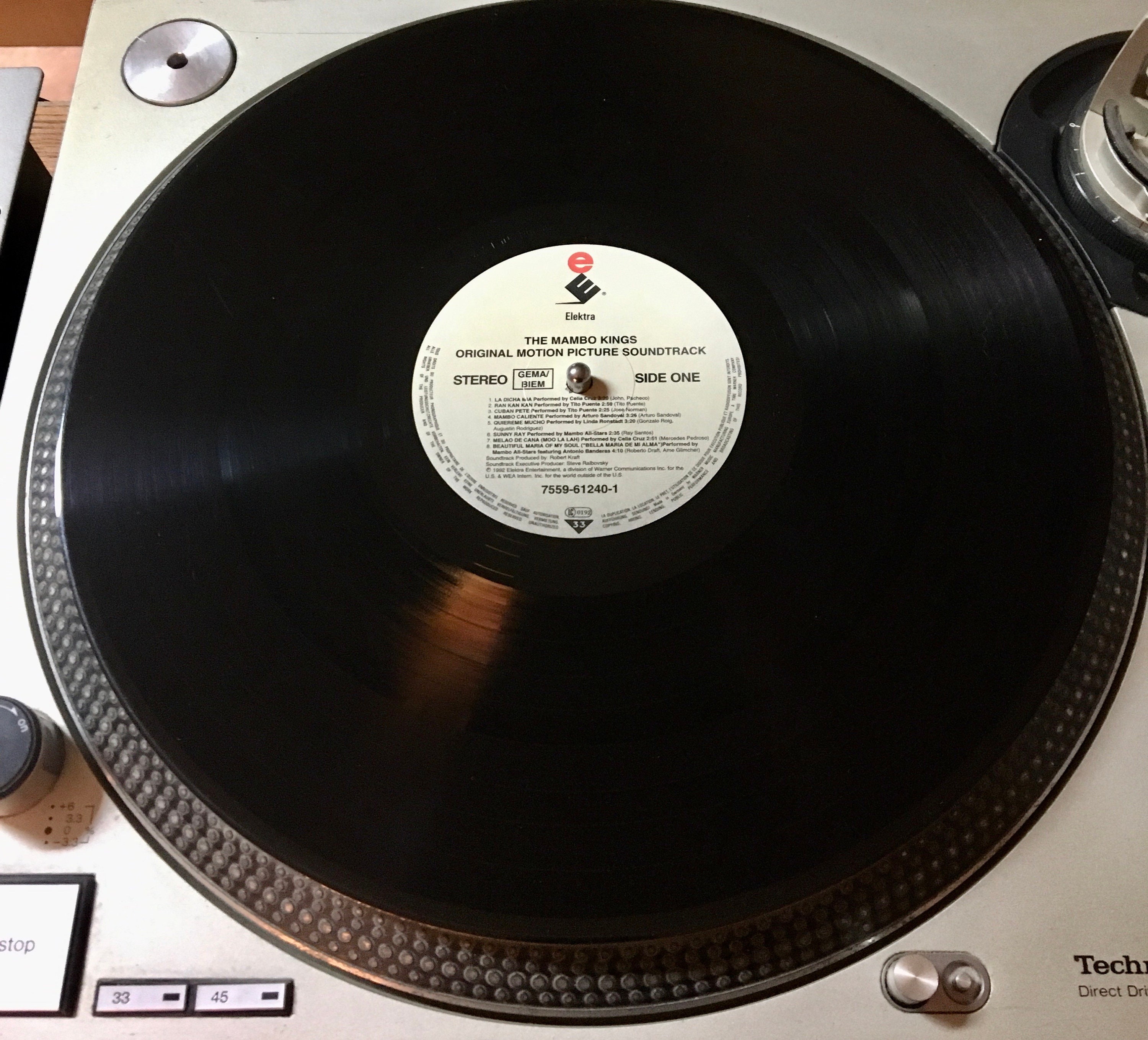 1992 the Mambo Kings ( Original Motion Picture Soundtrack