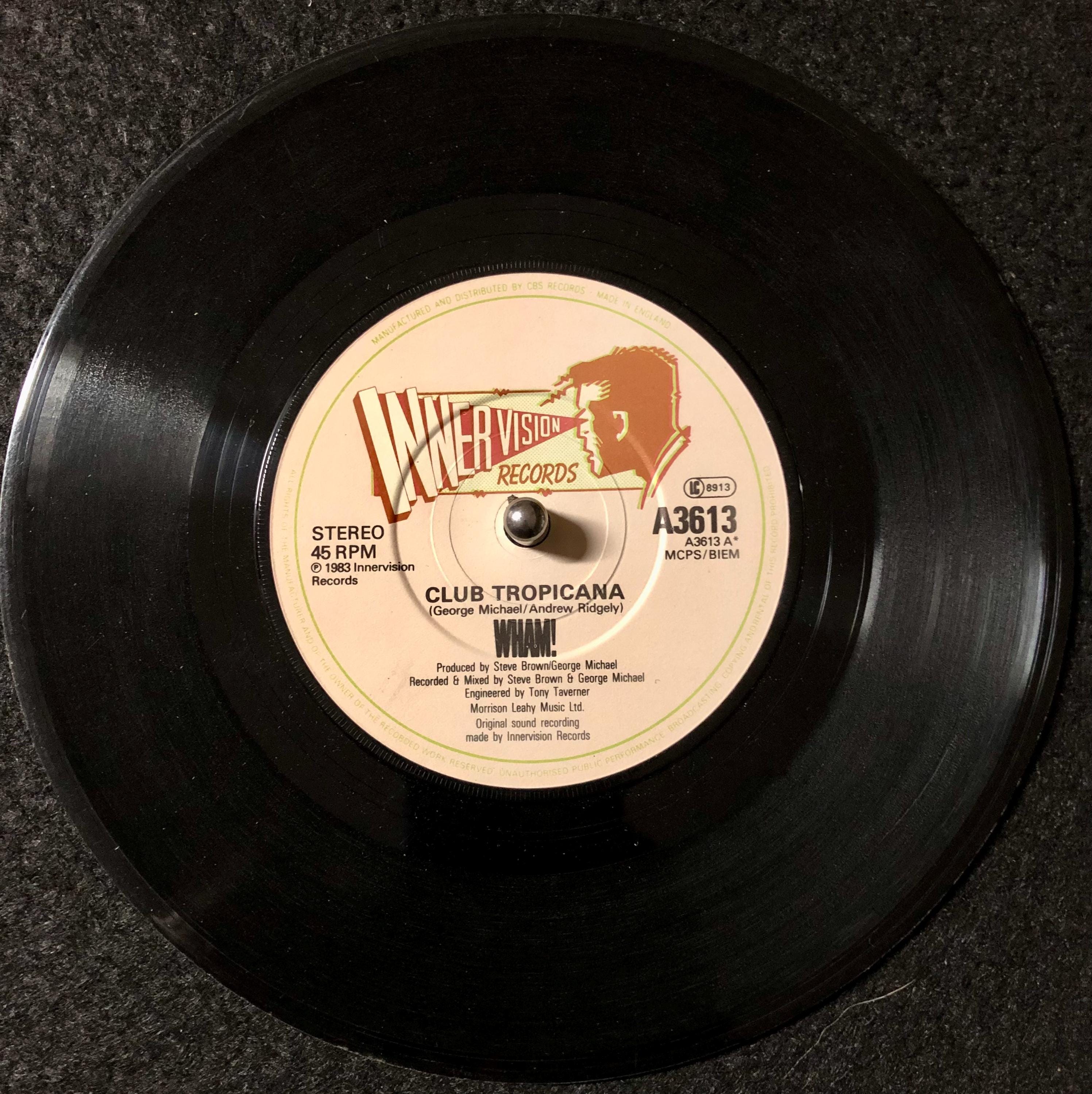 1983 Wham! - Club Tropicana , Vinyl, 7