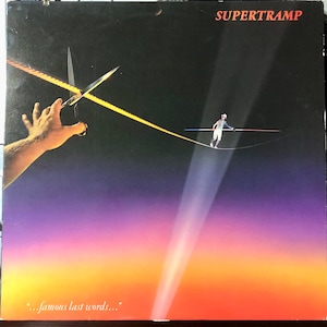 1982 Supertramp - &quot;...Famous Last Words...&quot; Vinyl, LP, Album