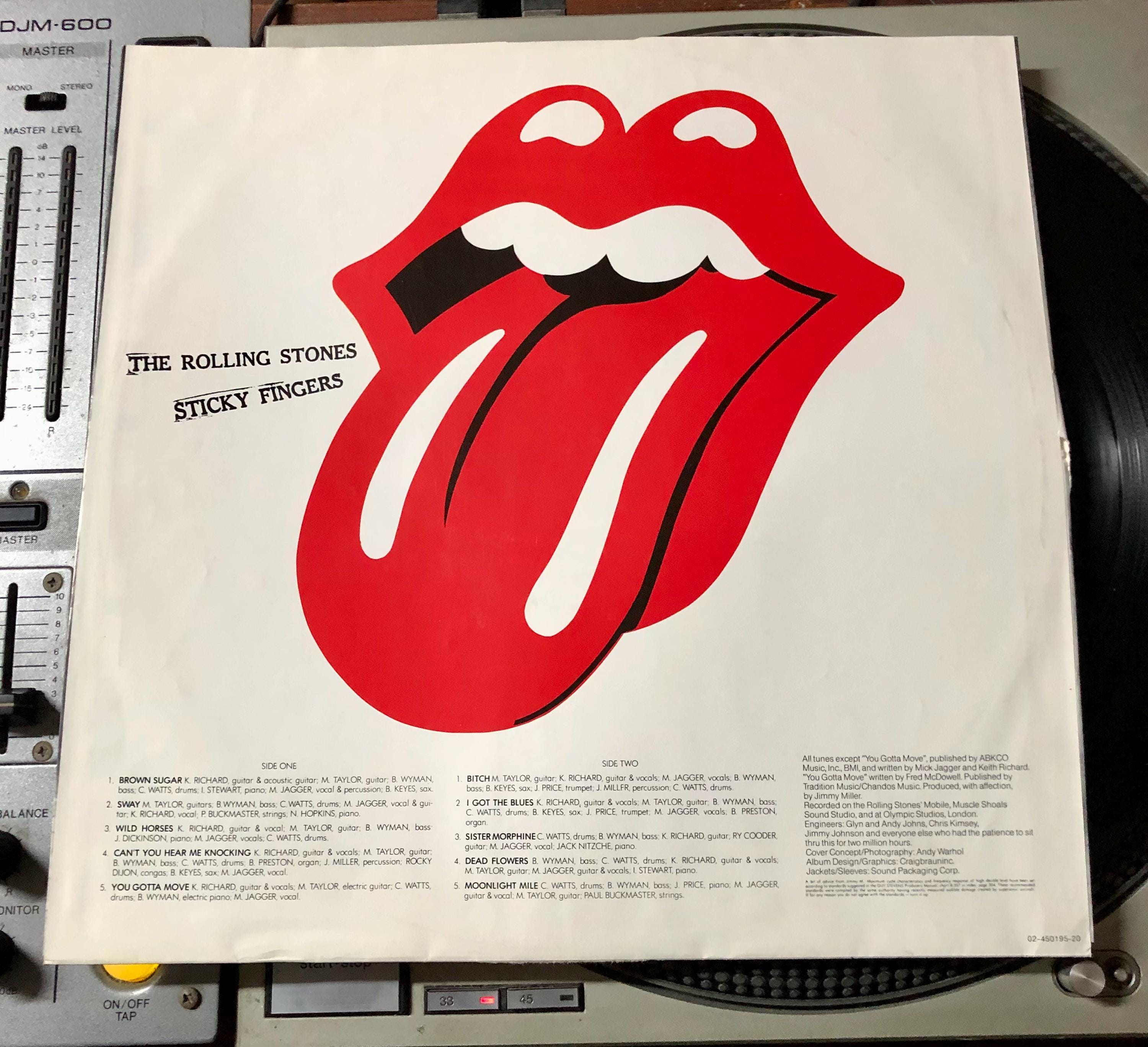 The Rolling Stones – Sticky Fingers , Vinyl, LP, Album - Etsy