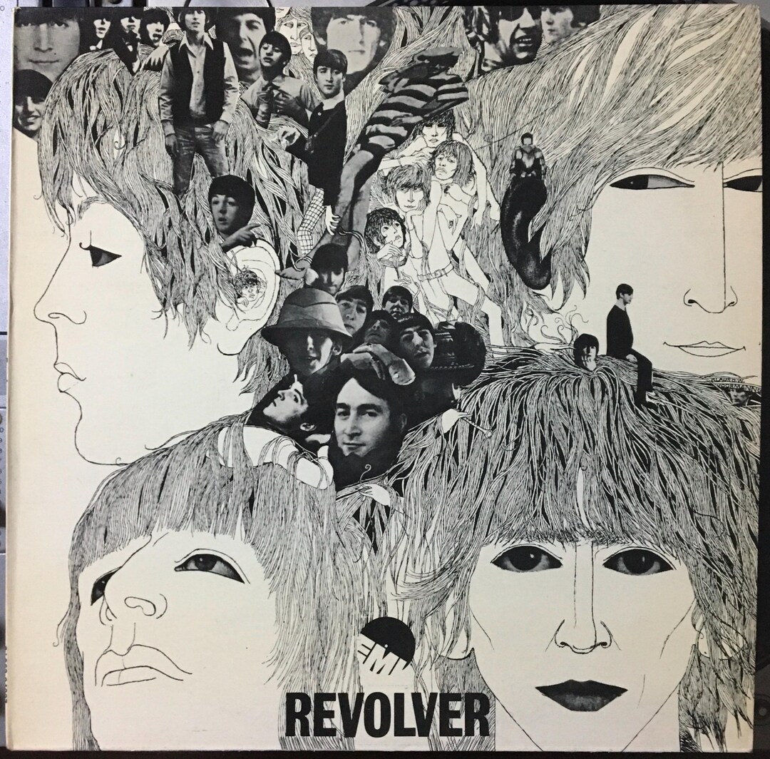 1975 the Beatles - Revolver , Vinyl, LP, Album , Rare Greek Press