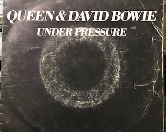 Queen & David Bowie -under Pressure Eec(holland) Import 12in