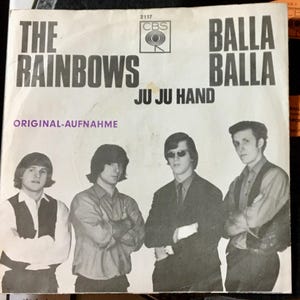 1966 The Rainbows – Balla Balla , Vinyl, 7&quot;, Single, 45 RPM