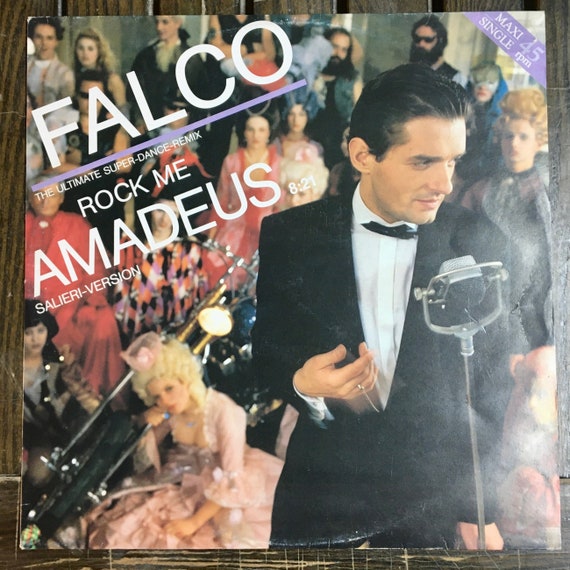 1985 Falco Rock Me Amadeus salieriversion Vinyl Etsy