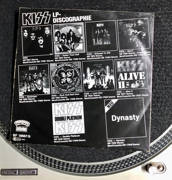 1979 Kiss – I Was Made for Lovin' You , Vinyl, 7