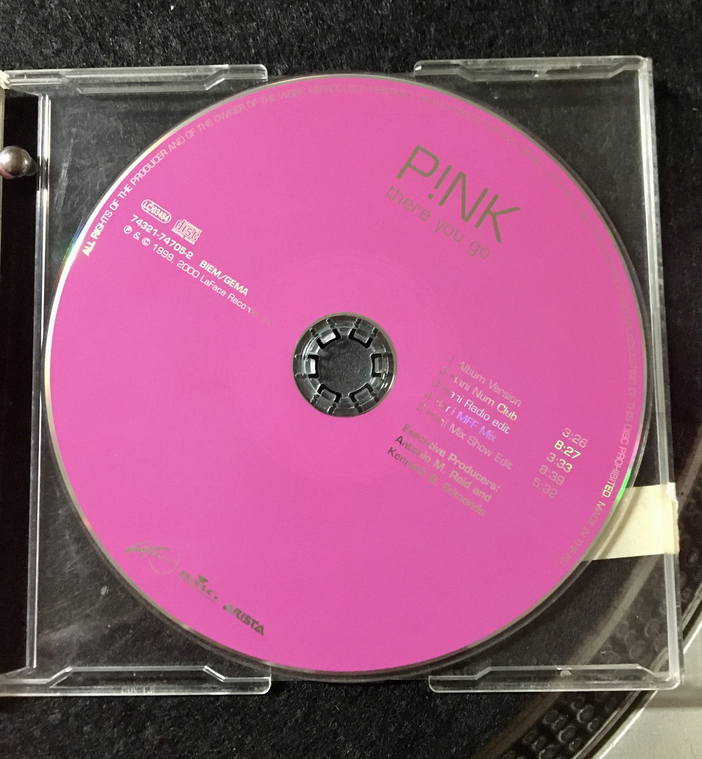 CD - 1998 P!NK - There You Go , CD, Maxi-single - Etsy