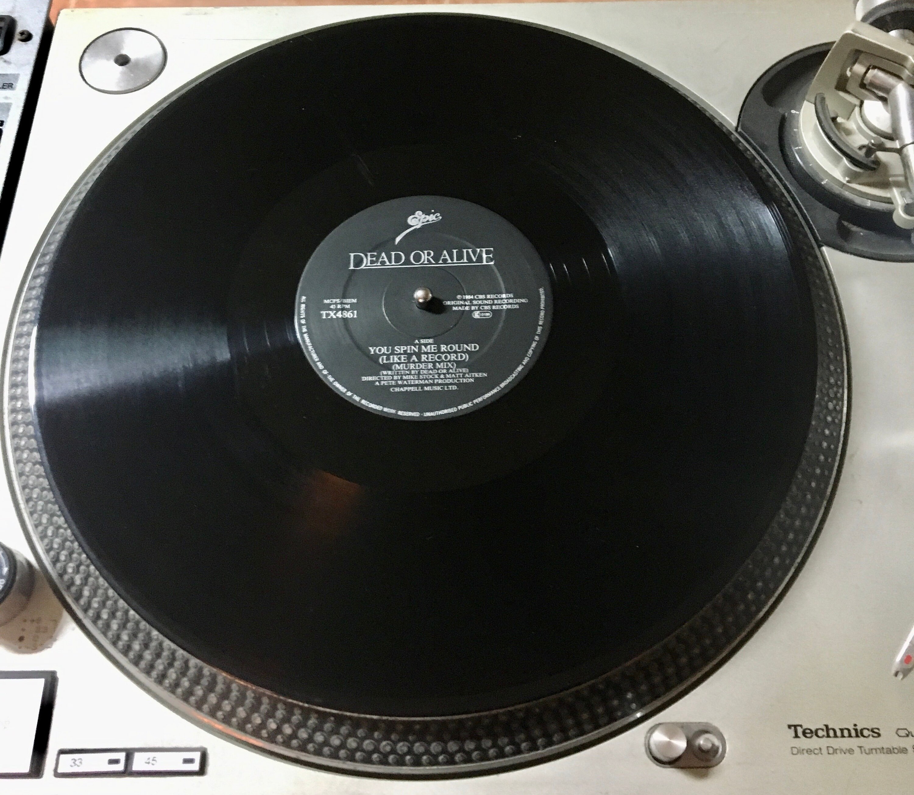 Dead or Alive - You Spin Me Round (murder Mix) 12