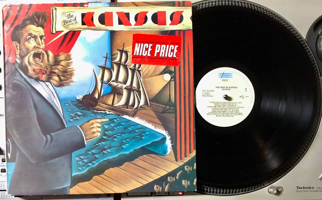 1987 Kansas the Best of Kansas , Vinyl, LP, Compilation Etsy