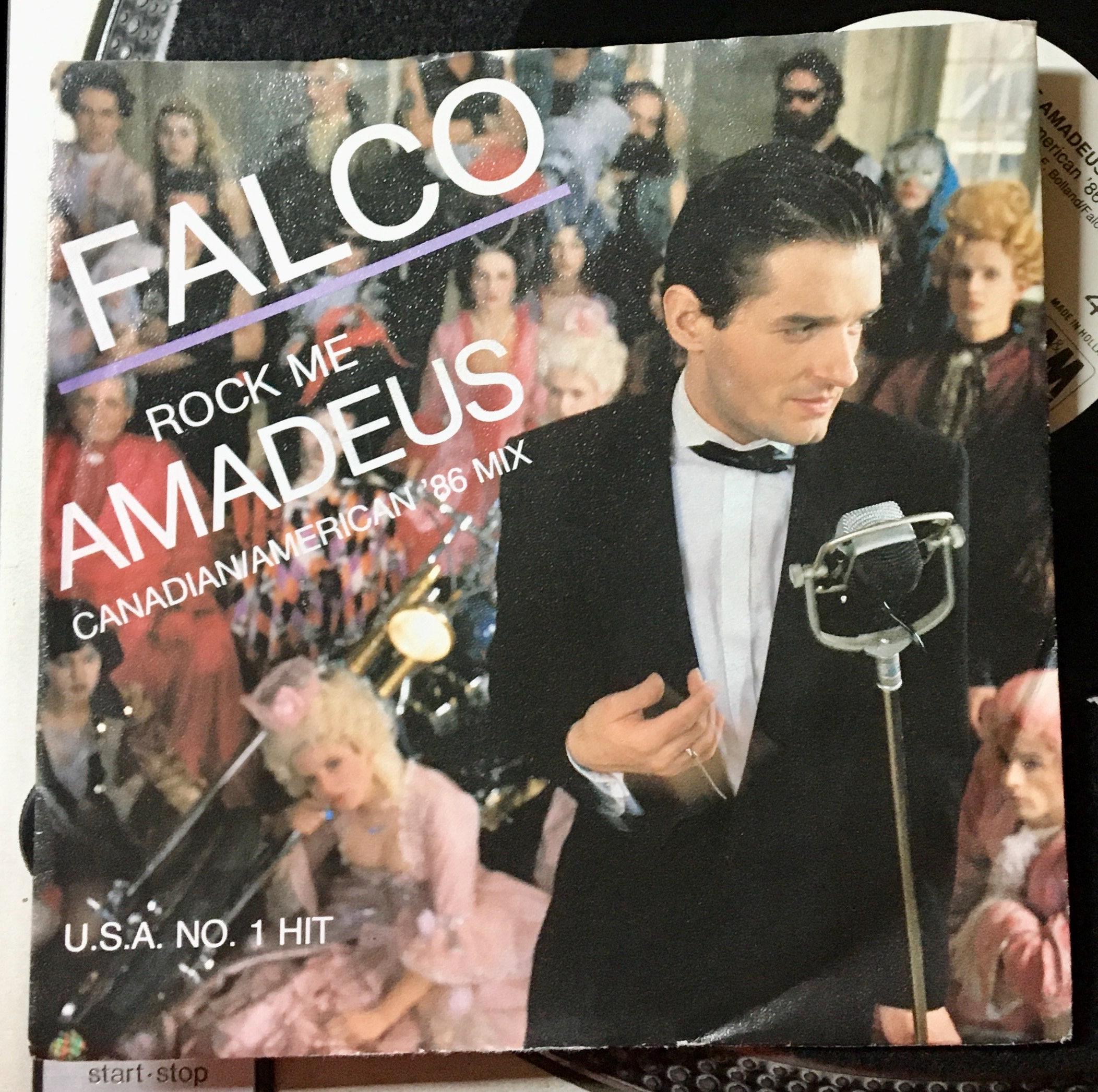 ロック・ミー・アマデウスFALCO3ファルコ LP 1986 Falco – Rock Me Amadeus (canadian/american '86-mix) Vinyl, 7