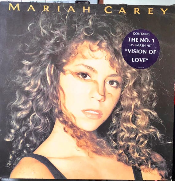1990 Mariah Carey Debut Album Vinyl LP (VG+) - Etsy