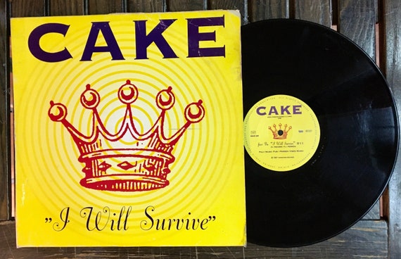 1997 PROMO Cake – I Will Survive Vinyl, 12
