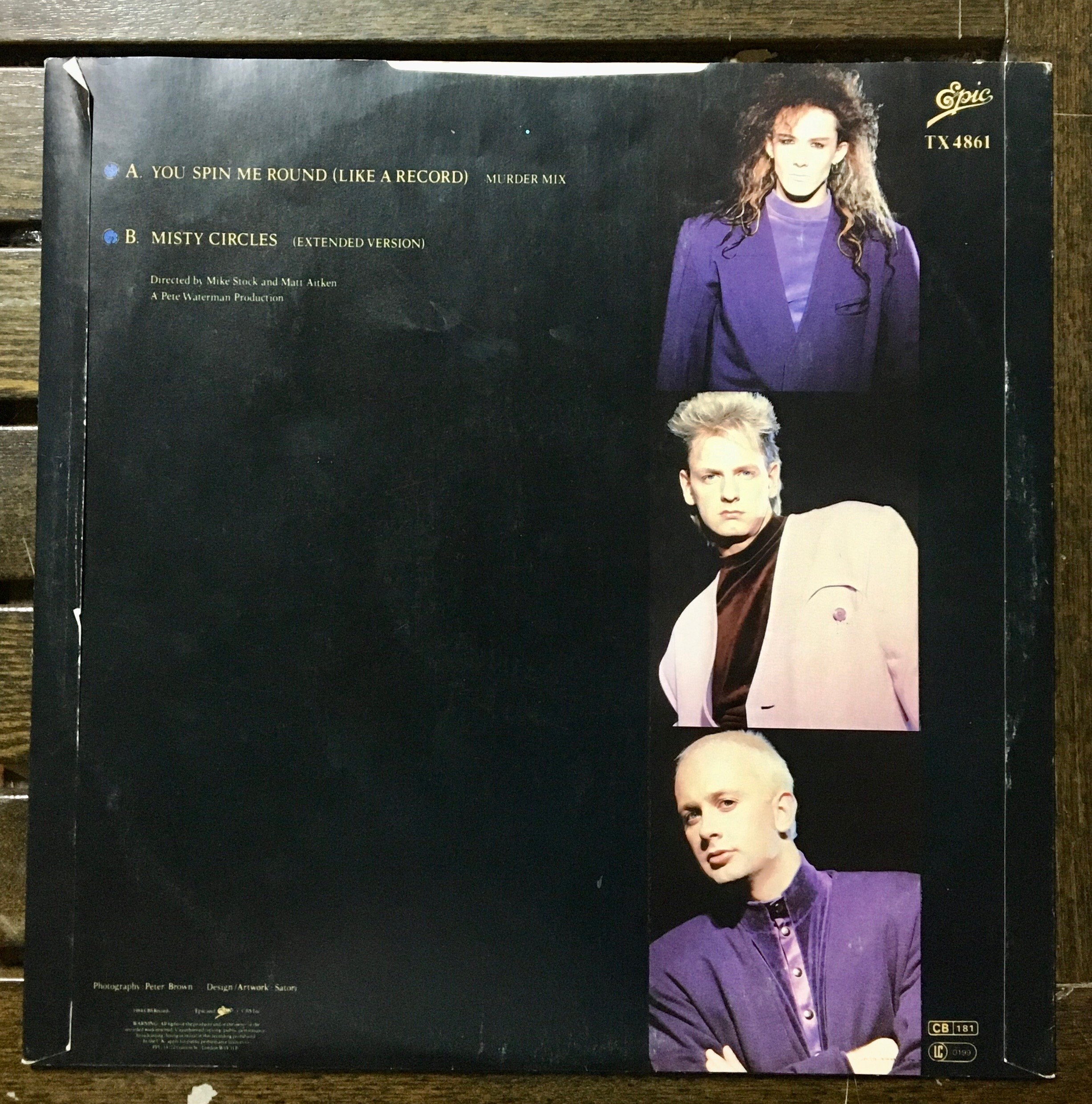 Dead or Alive - You Spin Me Round (murder Mix) 12