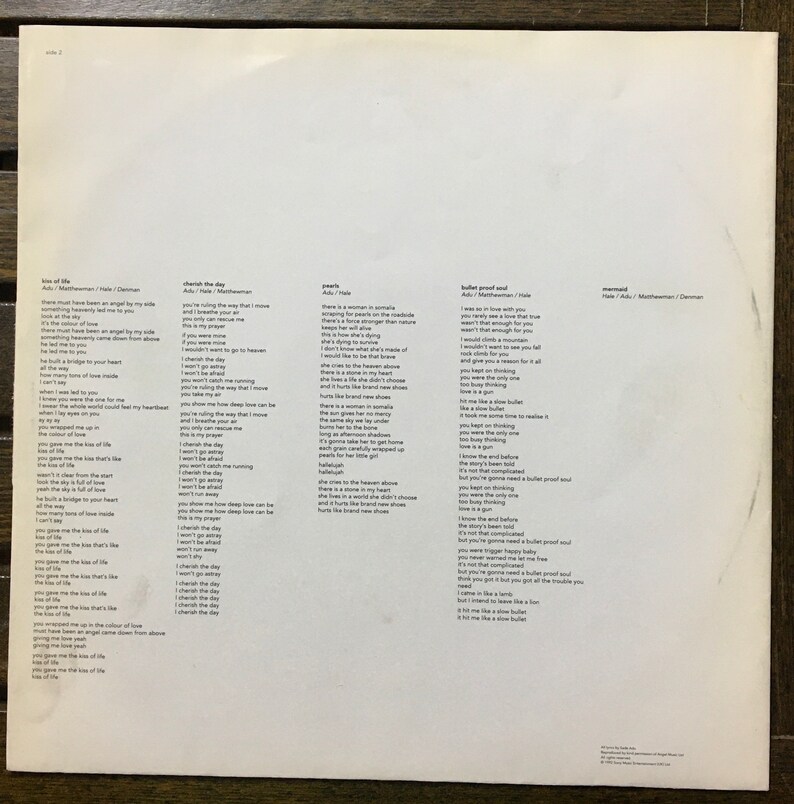 1992 Sade Love Deluxe Vinyl LP Album Soul-jazz - Etsy New Zealand