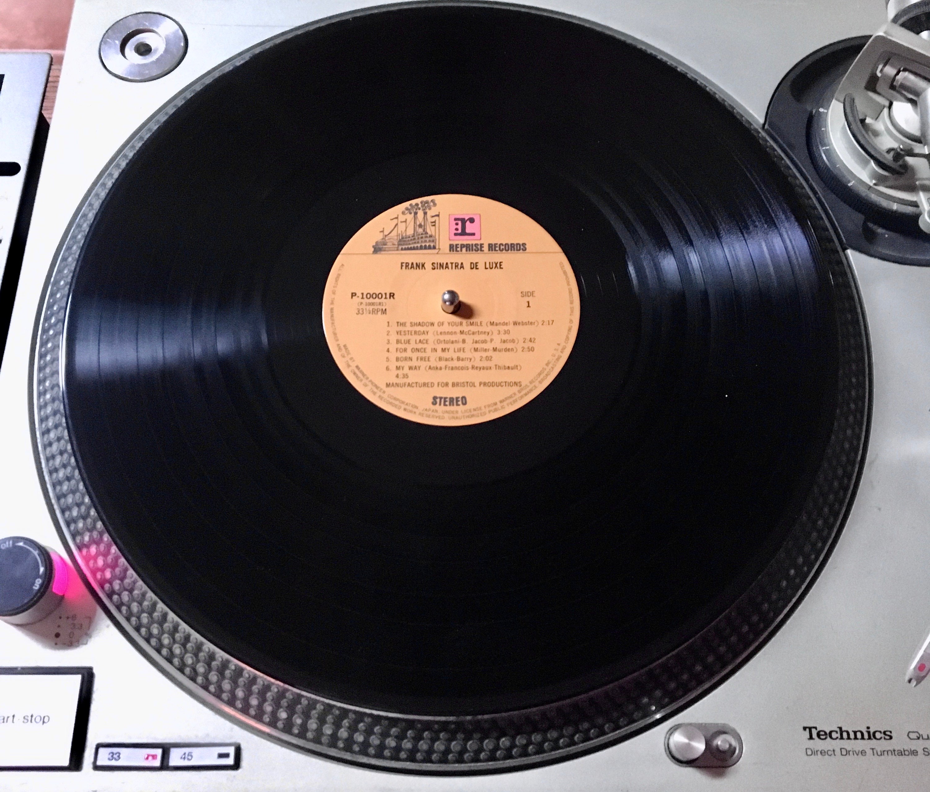 1975 Frank Sinatra De Luxe Vinyl LP Compilation (near Mint) With 
