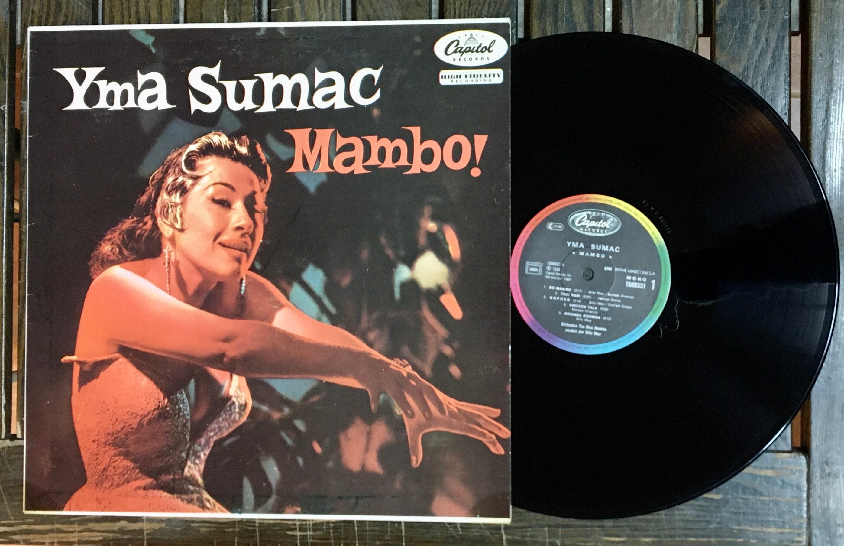 1987 Rare Greek Press Yma Sumac Mambo Vinyl, LP, Album, Reissue, Mono Etsy