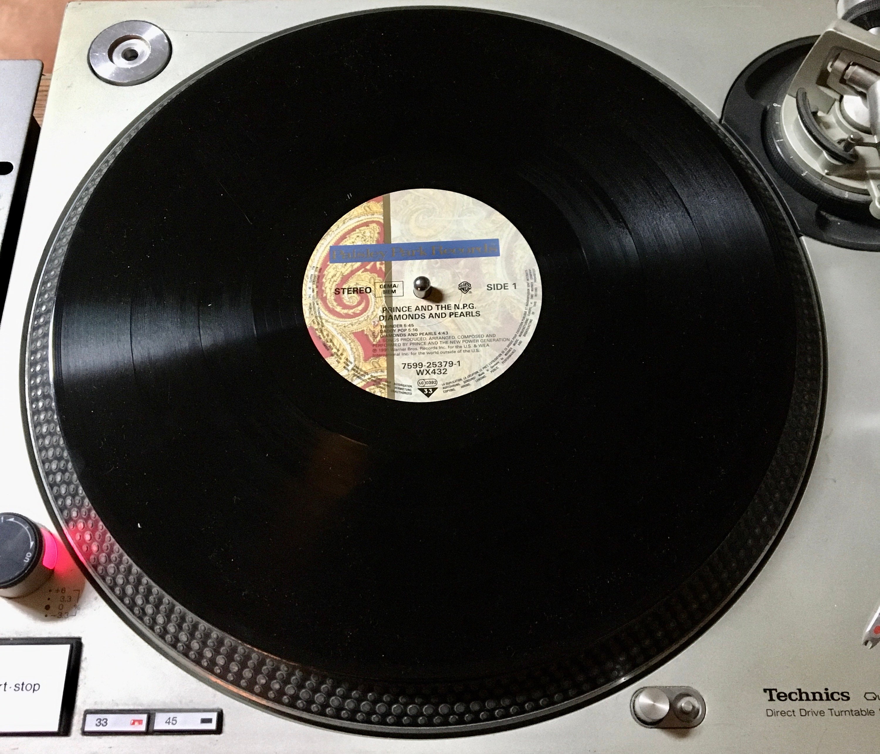 1991 Prince & the New Power Generation – Diamonds and Pearls 2 X