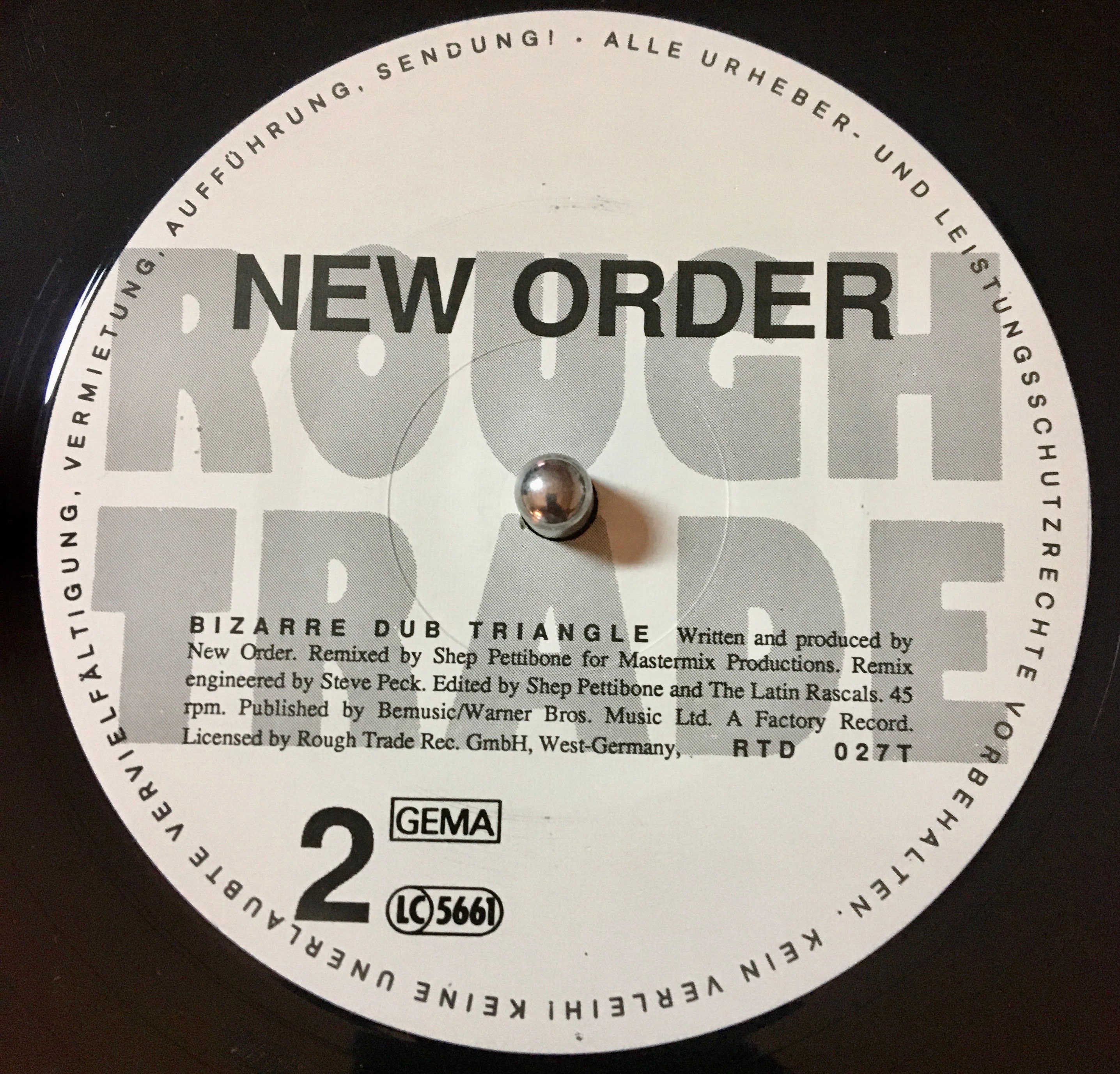 ニュー・オーダー NEW ORDER ビザー・ラヴ・トライアングル NEW ORDER / Bizarre Love Triangle (12) / Qwest | WAXPEND RECORDS