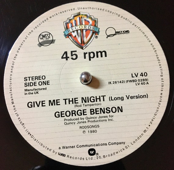 1980 - ジョージ・ベンソン - ギヴ・ミー・ザ・ナイト、ビニール、12