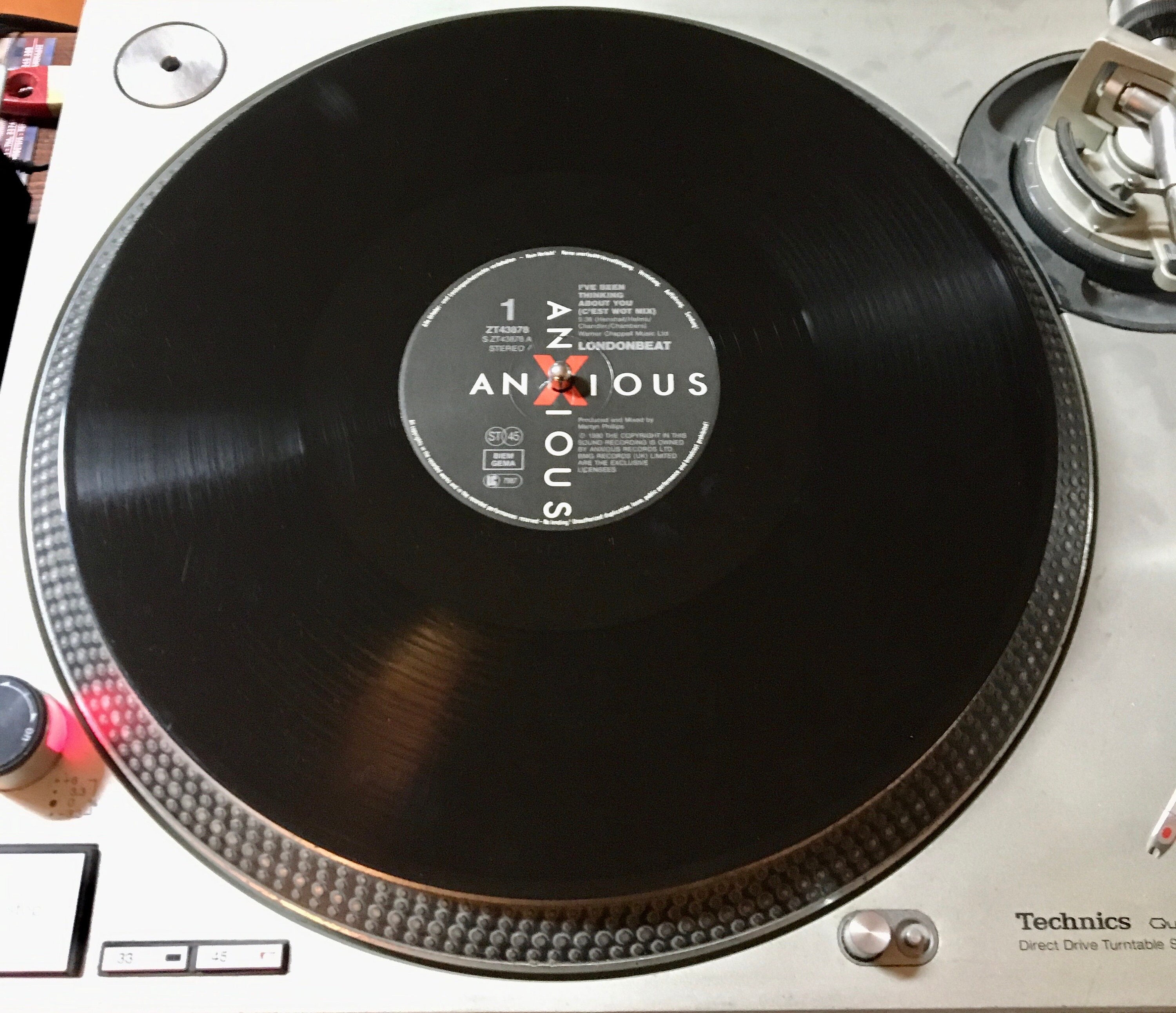 1990 Londonbeat - I've Been Thinking About You (remix) Vinyl, 12