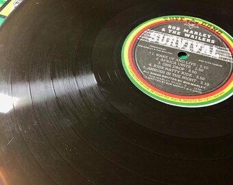 1979 Rare Jamaican Press , Bob Marley & the Wailers – Survival