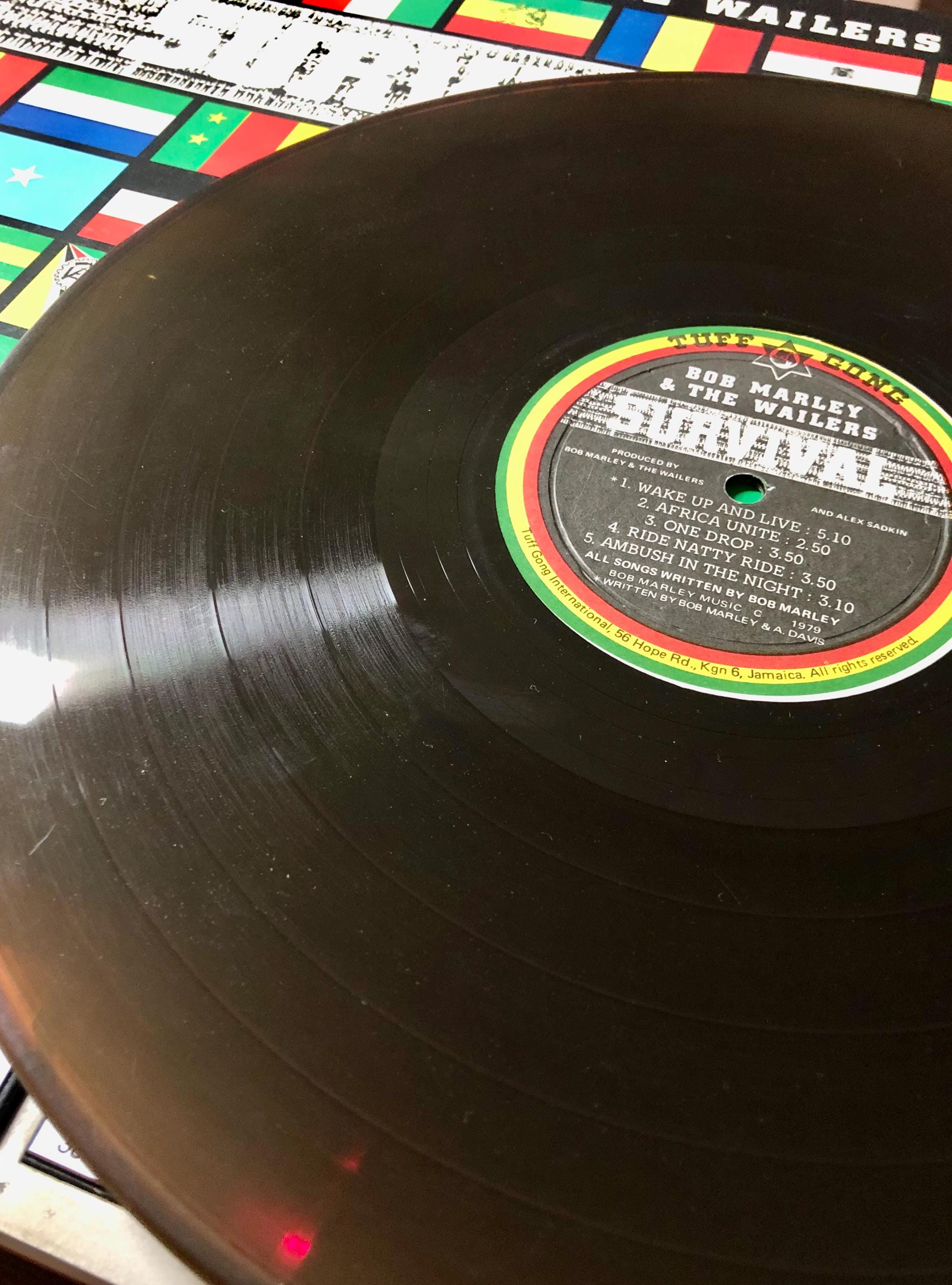 1979 Rare Jamaican Press , Bob Marley & the Wailers – Survival