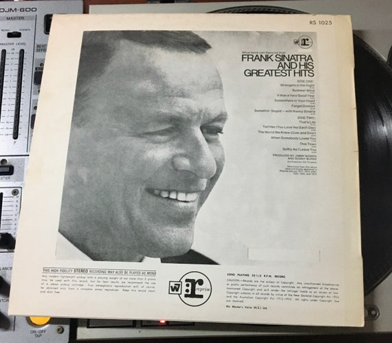 Frank Sinatra - Frank Sinatra's Greatest Hits , Vinyl, LP