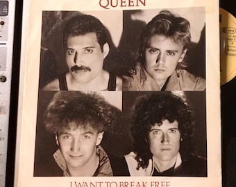 Queen – I Want to Break Free Record Vinyl 7