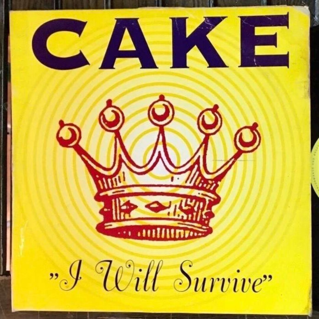 CAKE I Will Survive 7インチ 1997 PROMO Cake – I Will Survive Vinyl, 12