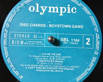 1982 Boys Town Gang – Disc Charge , Vinyl, LP, Album - Etsy