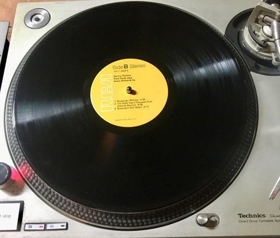 1978 ソニー・ロリンズ – ピュア・ゴールド・ジャズ、レコード、LP