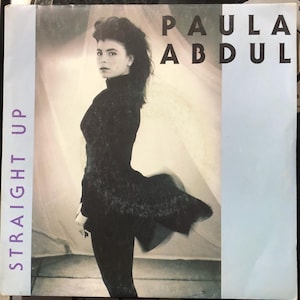 1989 Paula Abdul – Straight Up , Vinyl, 7", 45 RPM, Singel