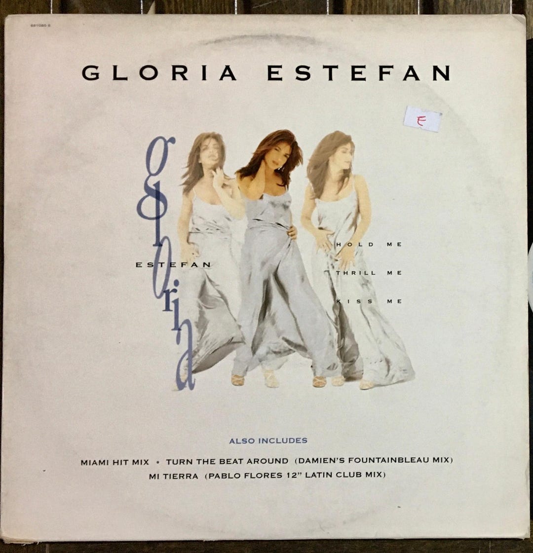 1994 Gloria Estefan - Hold Me, Thrill Me, Kiss Me , Vinyl